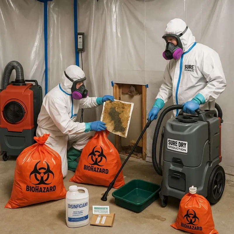 Contaminated Water Handling Protocols process in Madison, CT