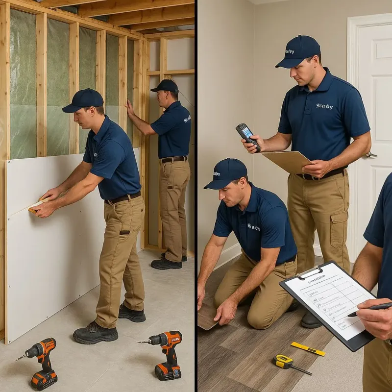 Repairs and Reconstruction process in Madison, CT