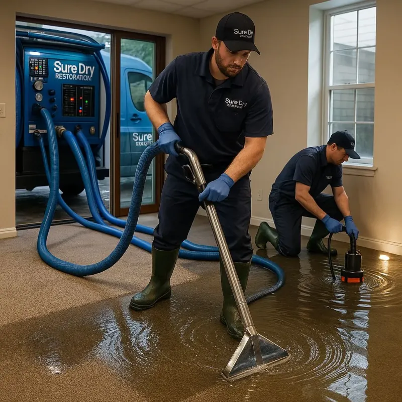 Water Extraction and Removal process in Madison, CT